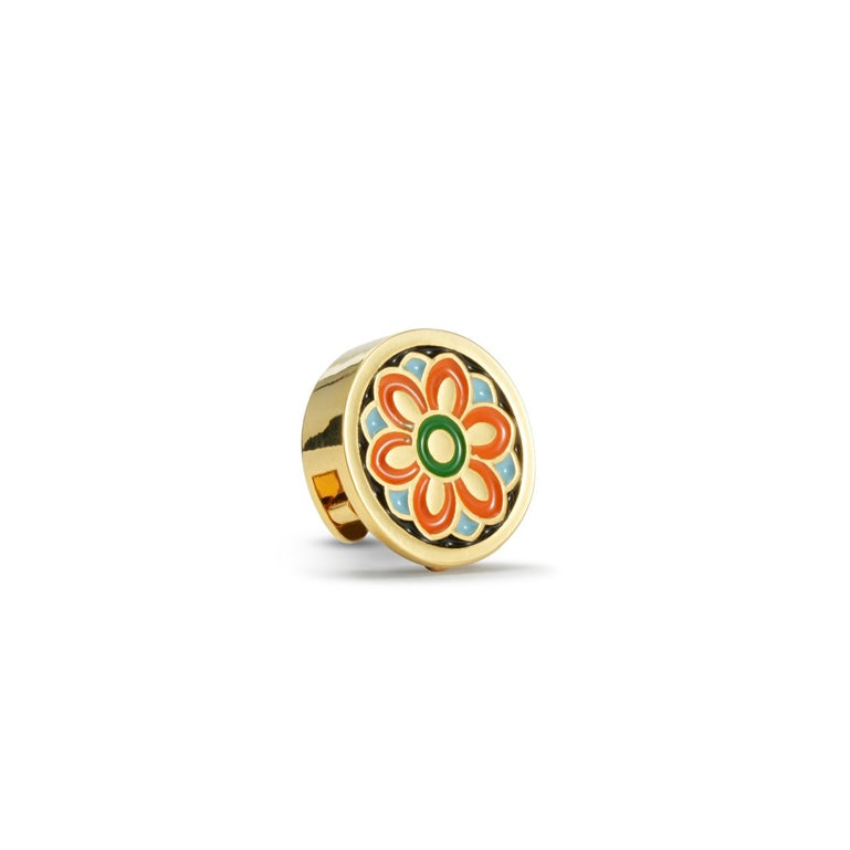 Lotus Blessing Button Cover (G)
