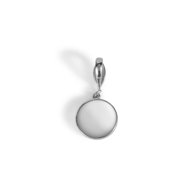 Lotus Blessing Phone Charm (Silver Pendant)