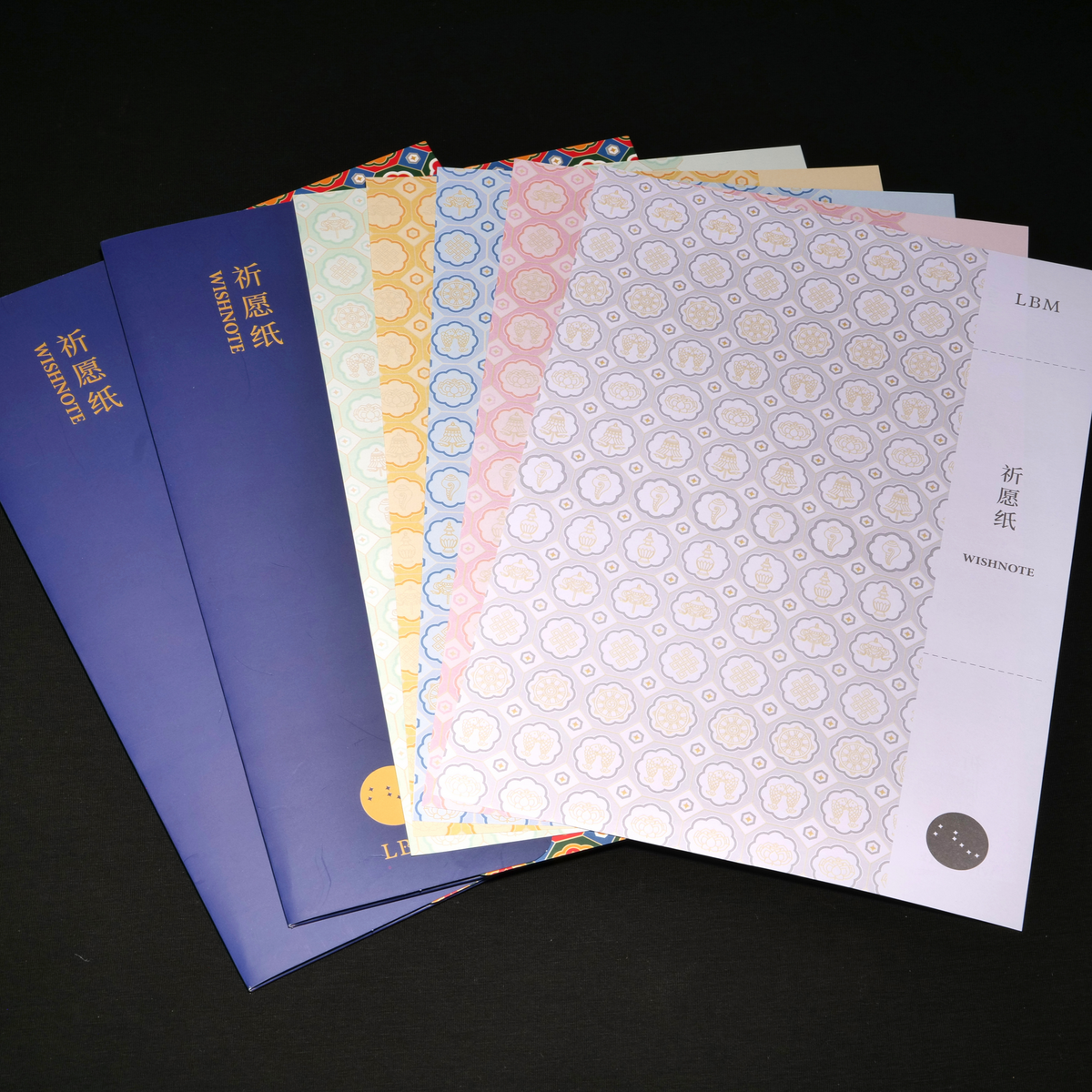 祈愿纸+五色绳 | Wishnote + Five Color String