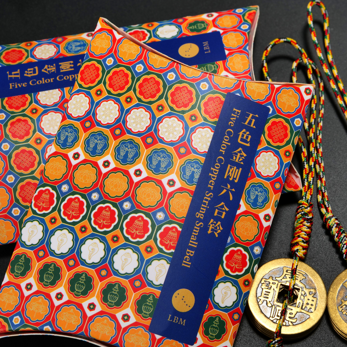 五色六合铃 (12个）｜ Diamond Bell （ 12 pieces）