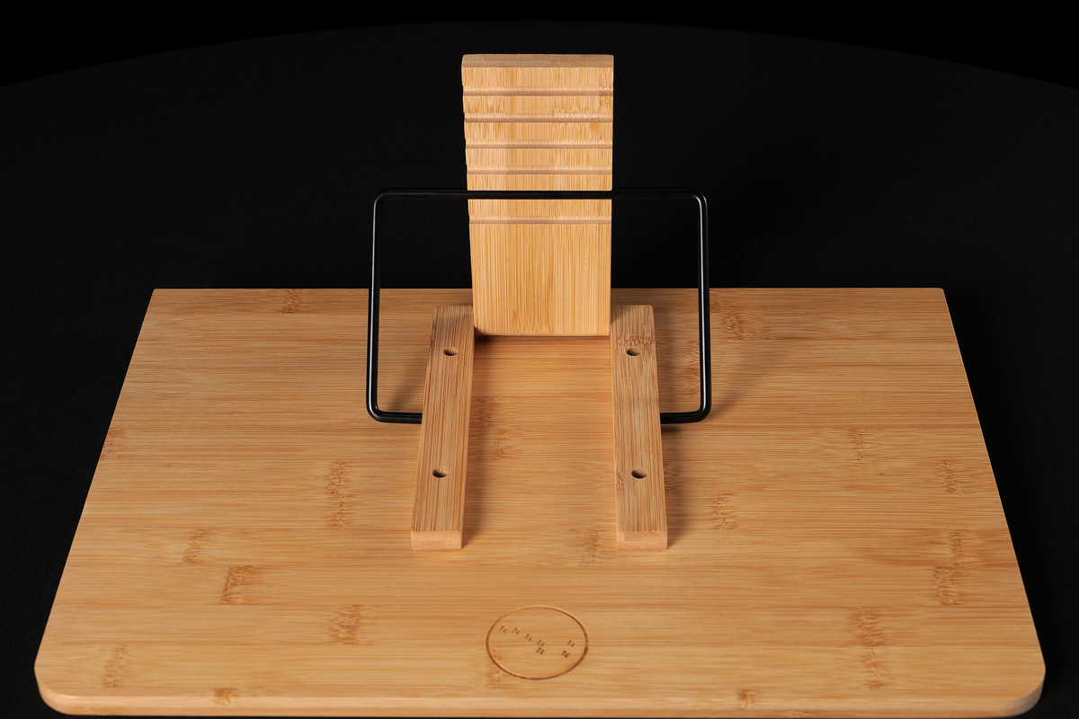 经书架 | Bamboo Bookshelf